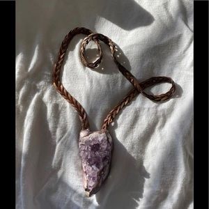 Huge Amethyst Necklace